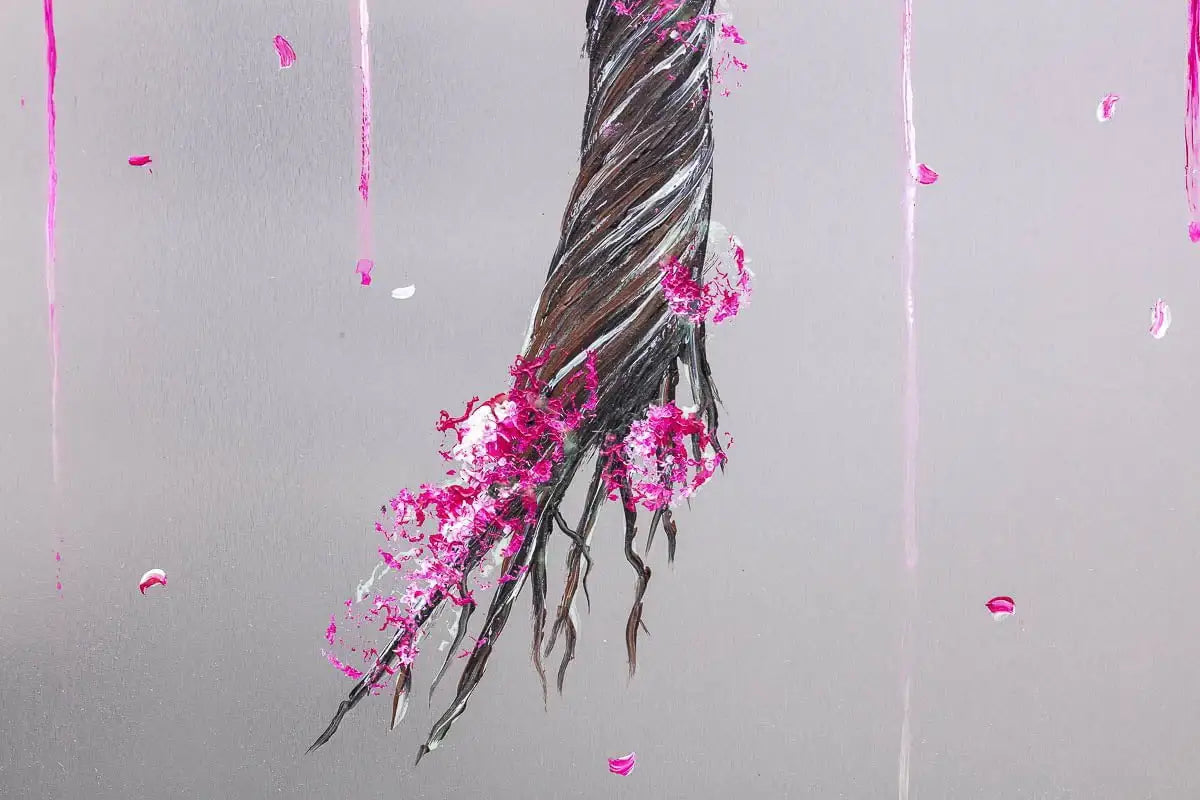 Blossom in Bloom - Published Original SOLD by artist Becky Smith - Wyecliffe Galleries