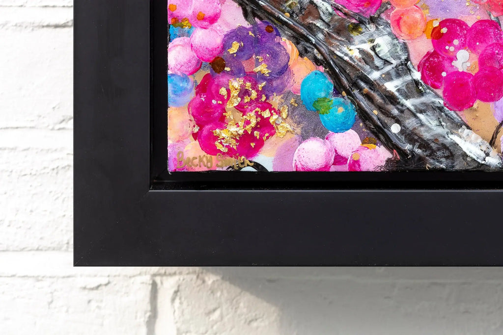 Blossoming Forest - Original - SOLD by artist Becky Smith - Wyecliffe Galleries