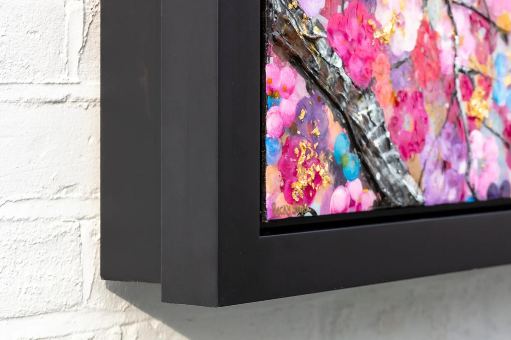 Blossoming Forest - Original - SOLD by artist Becky Smith - Wyecliffe Galleries