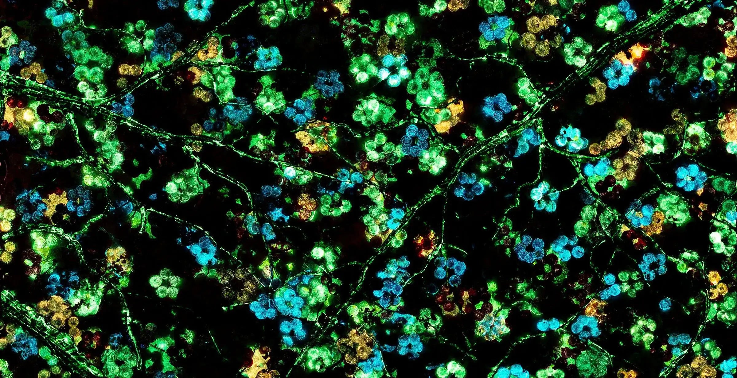 Blossoming Forest - Original - SOLD by artist Becky Smith - Wyecliffe Galleries