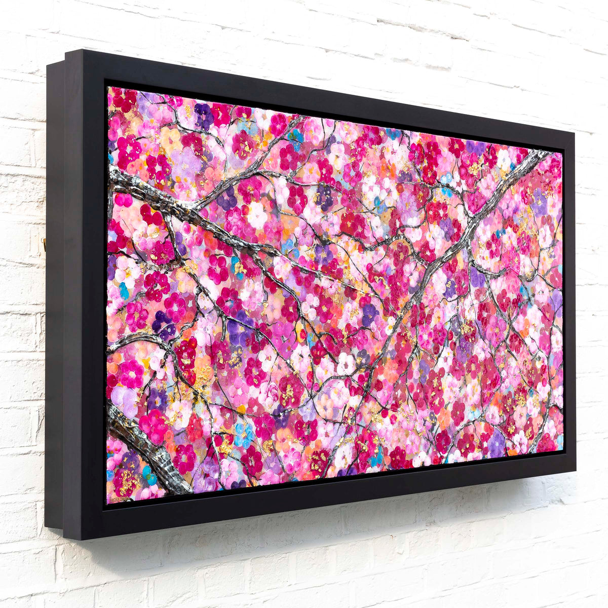 Blossoming Forest - Original - SOLD Becky Smith Framed