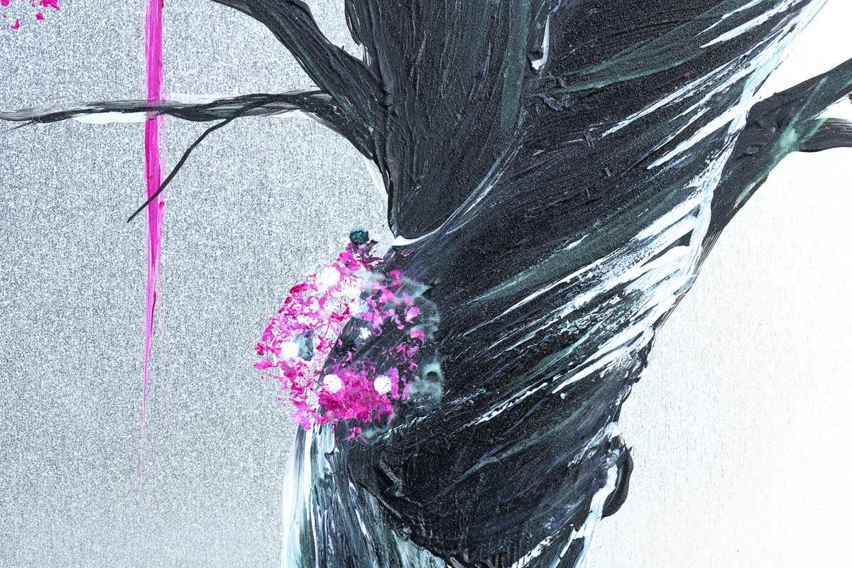 Blossoming - Original - SOLD by artist Becky Smith - Wyecliffe Galleries