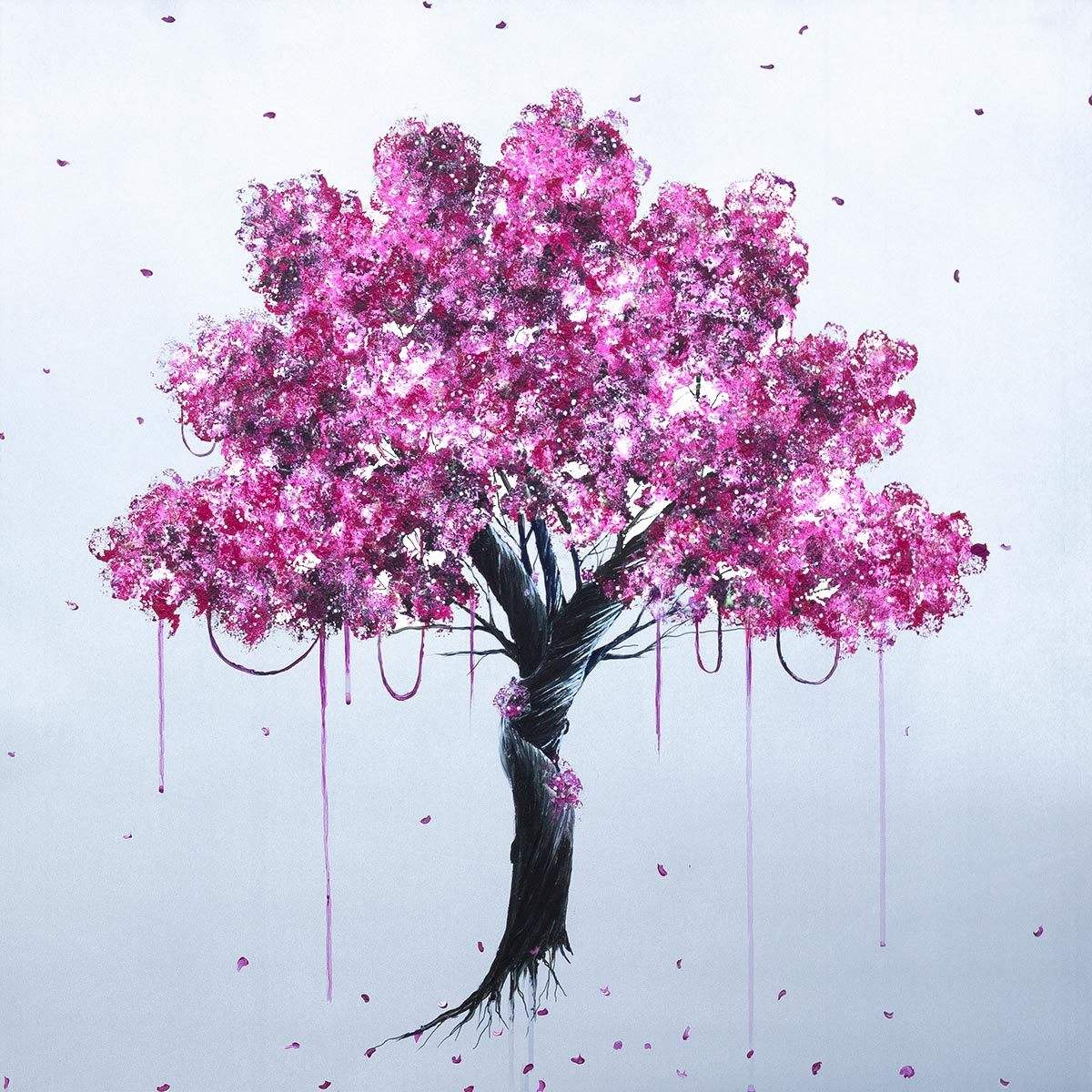 Blossoming - Original - SOLD by artist Becky Smith - Wyecliffe Galleries
