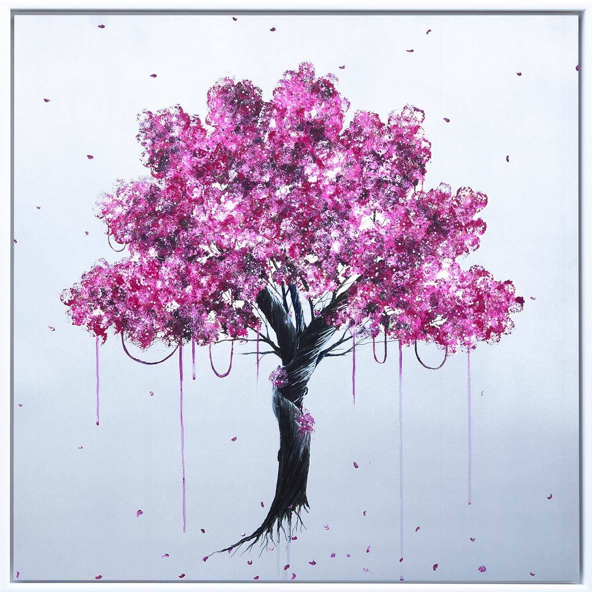 Blossoming - Original Becky Smith Framed
