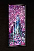 Blossoming Walks - Original - SOLD by artist Becky Smith - Wyecliffe Galleries