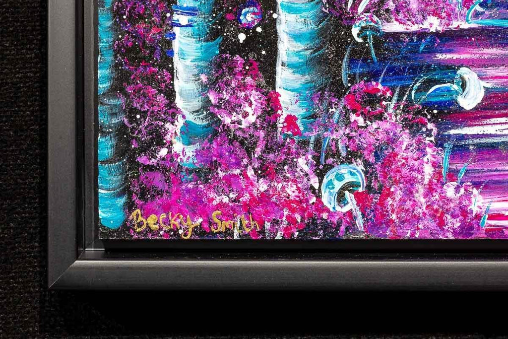 Blossoming Walks - Original - SOLD by artist Becky Smith - Wyecliffe Galleries