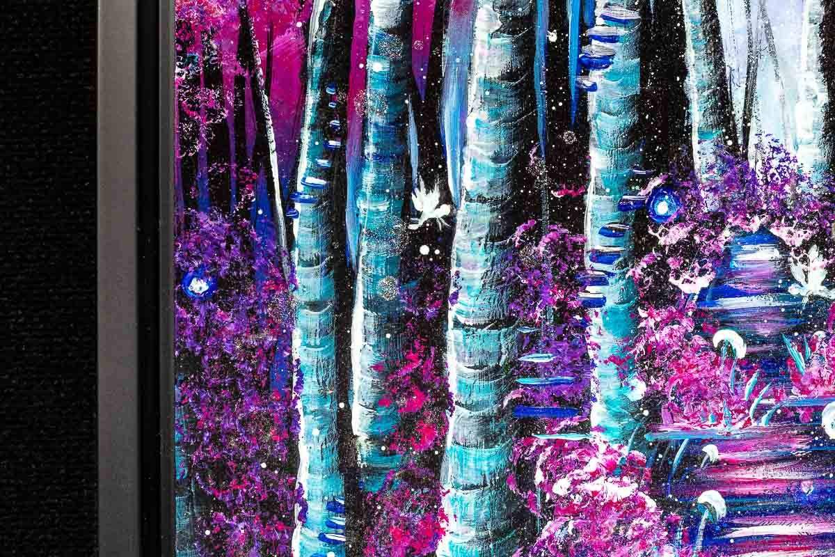 Blossoming Walks - Original - SOLD by artist Becky Smith - Wyecliffe Galleries