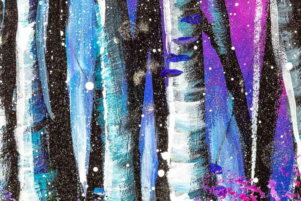 Blossoming Walks - Original - SOLD by artist Becky Smith - Wyecliffe Galleries