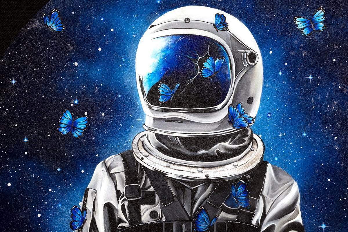 Breaking Boundaries - Original - SOLD by artist Becky Smith - Wyecliffe Galleries