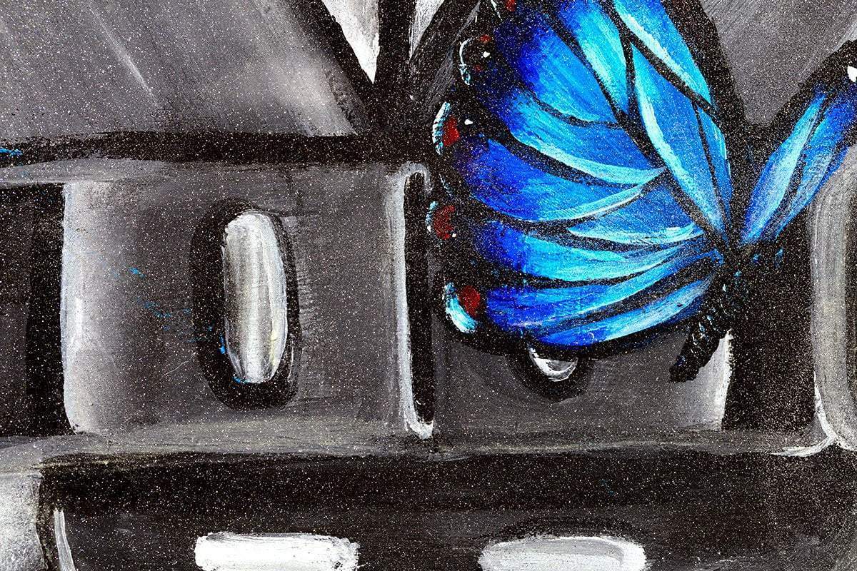 Breaking Boundaries - Original - SOLD by artist Becky Smith - Wyecliffe Galleries