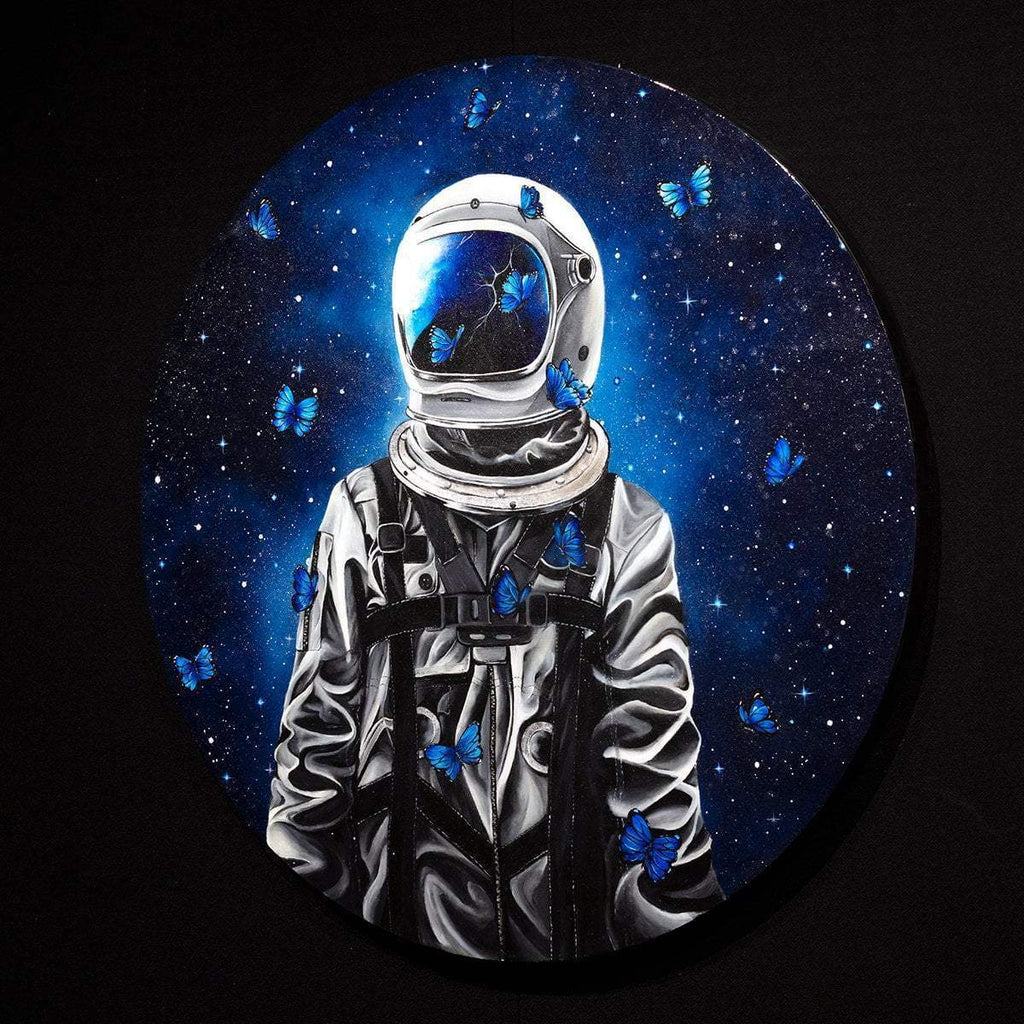 Breaking Boundaries - Original - SOLD by artist Becky Smith - Wyecliffe Galleries