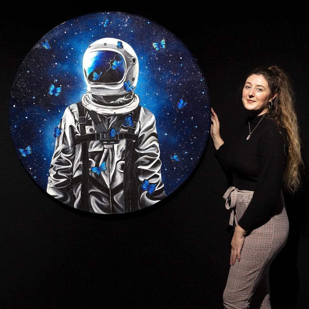 Breaking Boundaries - Original - SOLD by artist Becky Smith - Wyecliffe Galleries