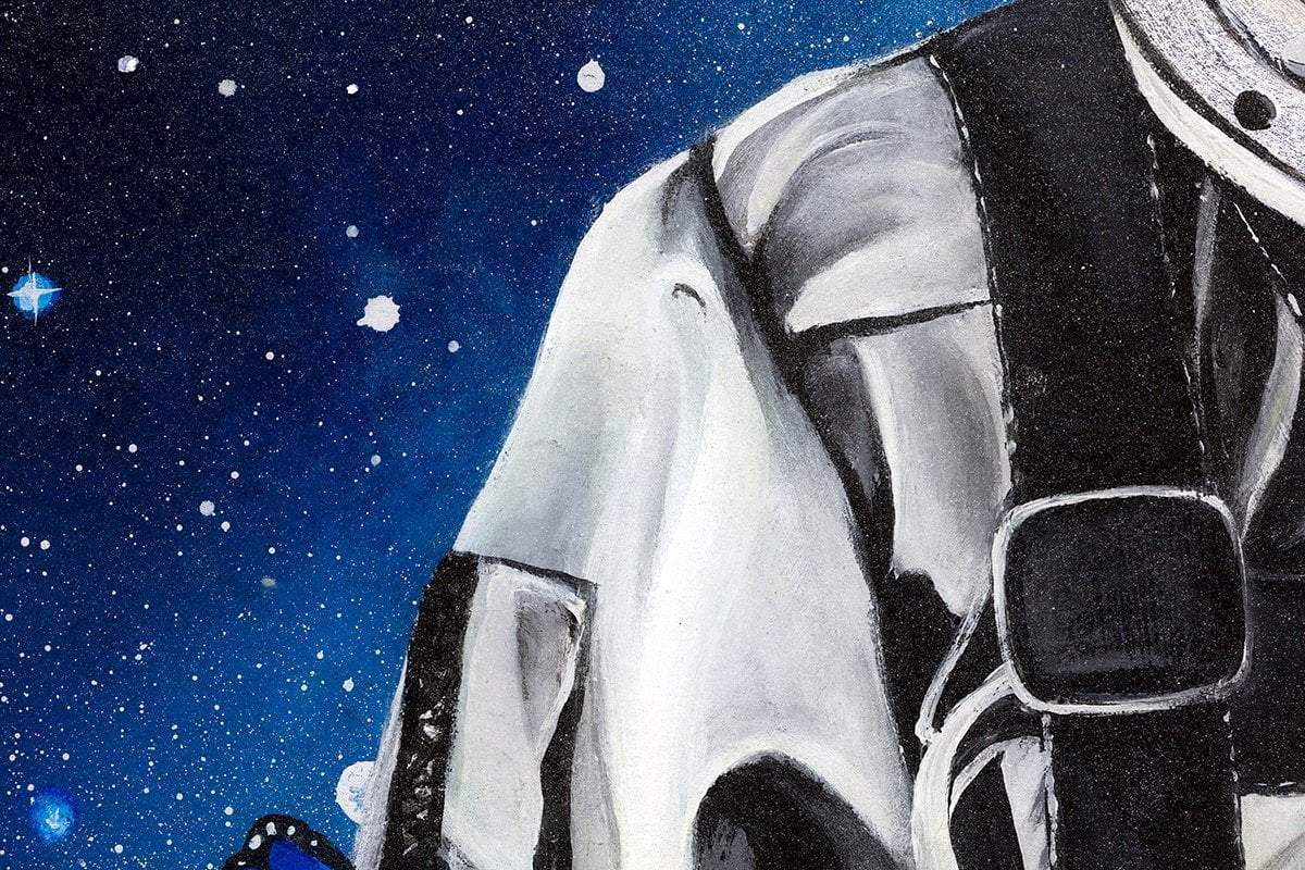 Breaking Boundaries - Original - SOLD by artist Becky Smith - Wyecliffe Galleries