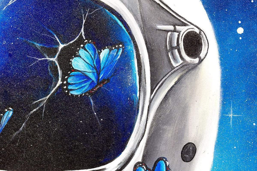 Breaking Boundaries - Original - SOLD by artist Becky Smith - Wyecliffe Galleries