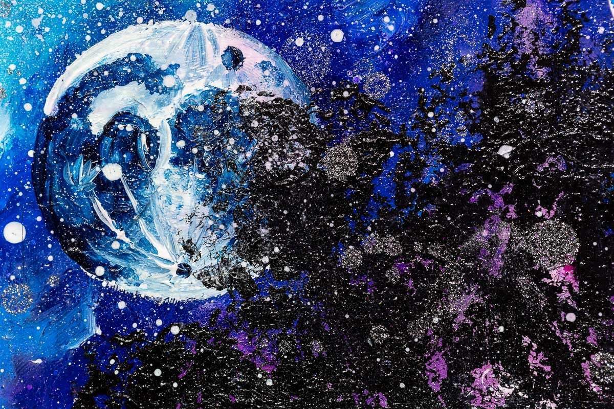 Bringing The World To Life - Original - SOLD by artist Becky Smith - Wyecliffe Galleries