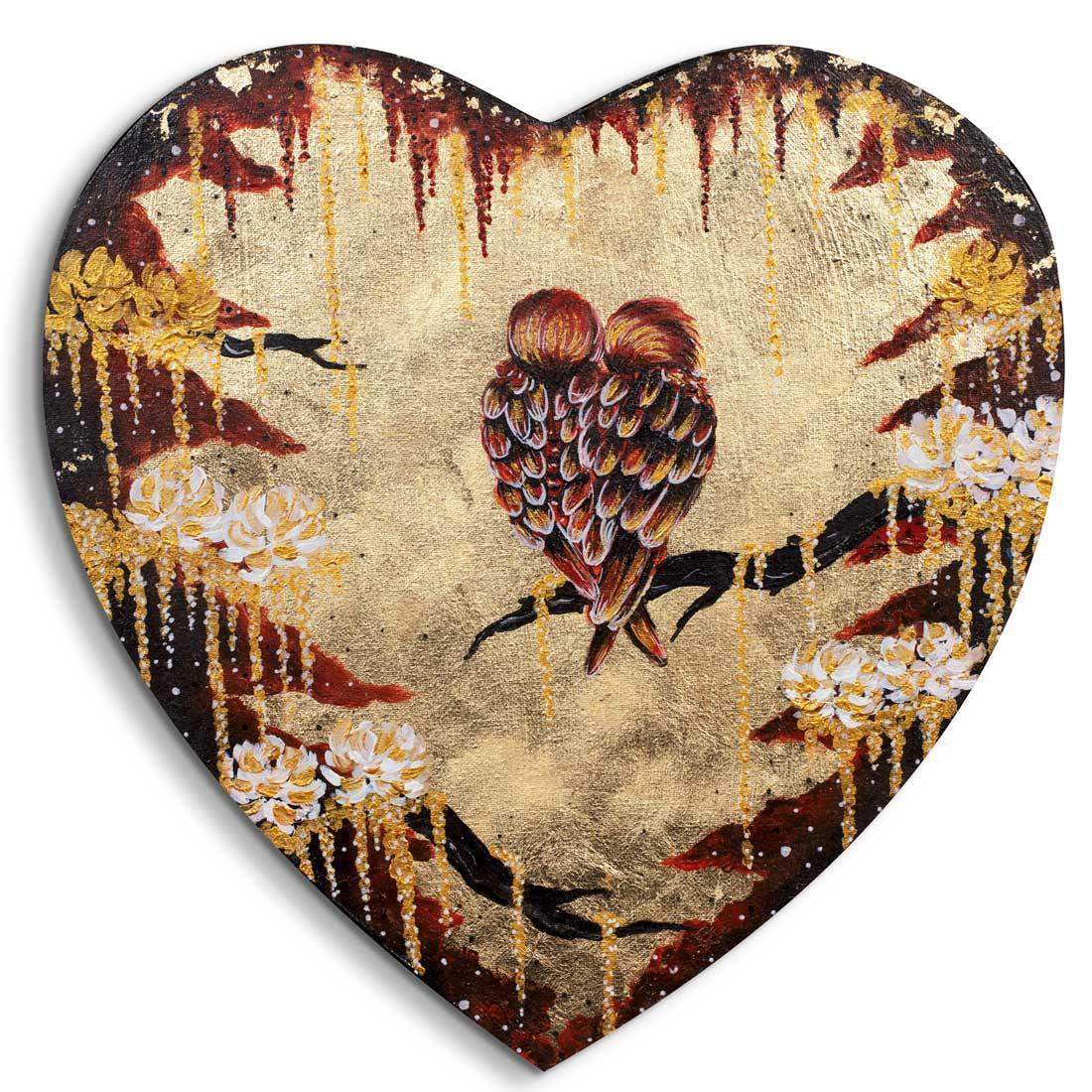 Budding Romance - Original - SOLD by artist Becky Smith - Wyecliffe Galleries