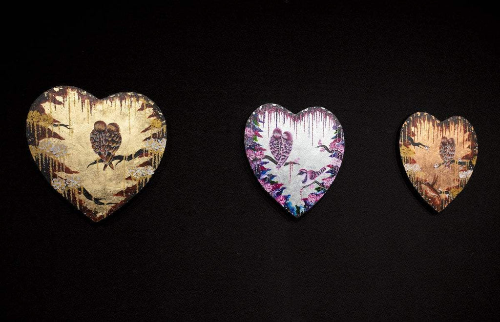 Budding Romance - Original - SOLD by artist Becky Smith - Wyecliffe Galleries