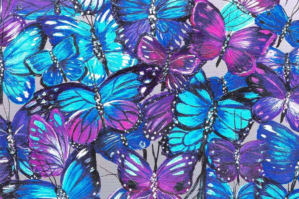 Butterflies in Bloom - Boutique Edition - SOLD by artist Becky Smith - Wyecliffe Galleries