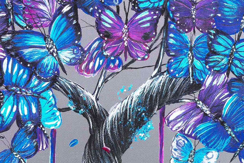 Butterflies in Bloom - Boutique Edition - SOLD by artist Becky Smith - Wyecliffe Galleries