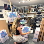 Butterflies in Bloom - Boutique Edition - SOLD by artist Becky Smith - Wyecliffe Galleries