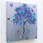 Butterflies in Bloom - Boutique Edition - SOLD by artist Becky Smith - Wyecliffe Galleries