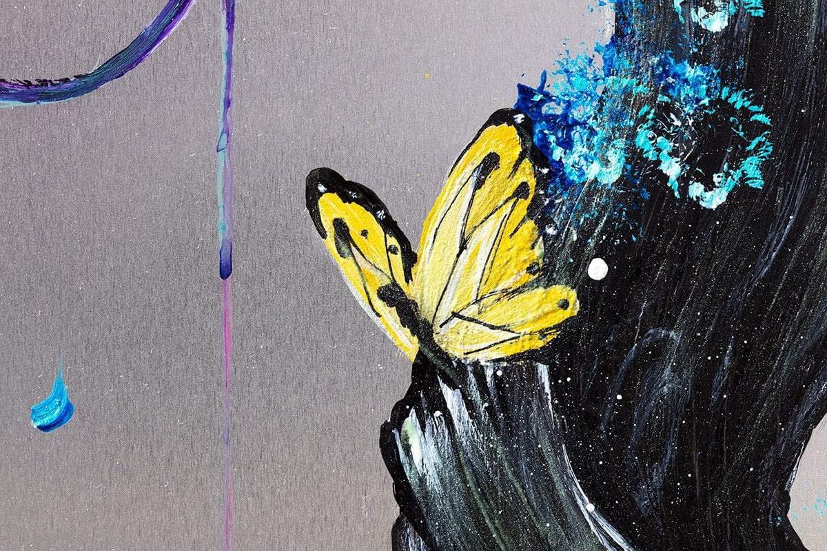 Butterfly Effect - Original Becky Smith Framed
