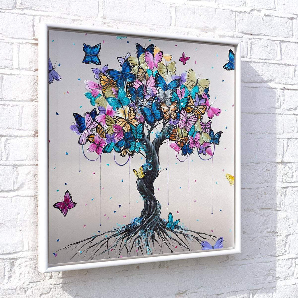 Butterfly Effect - Original - SOLD by artist Becky Smith - Wyecliffe Galleries