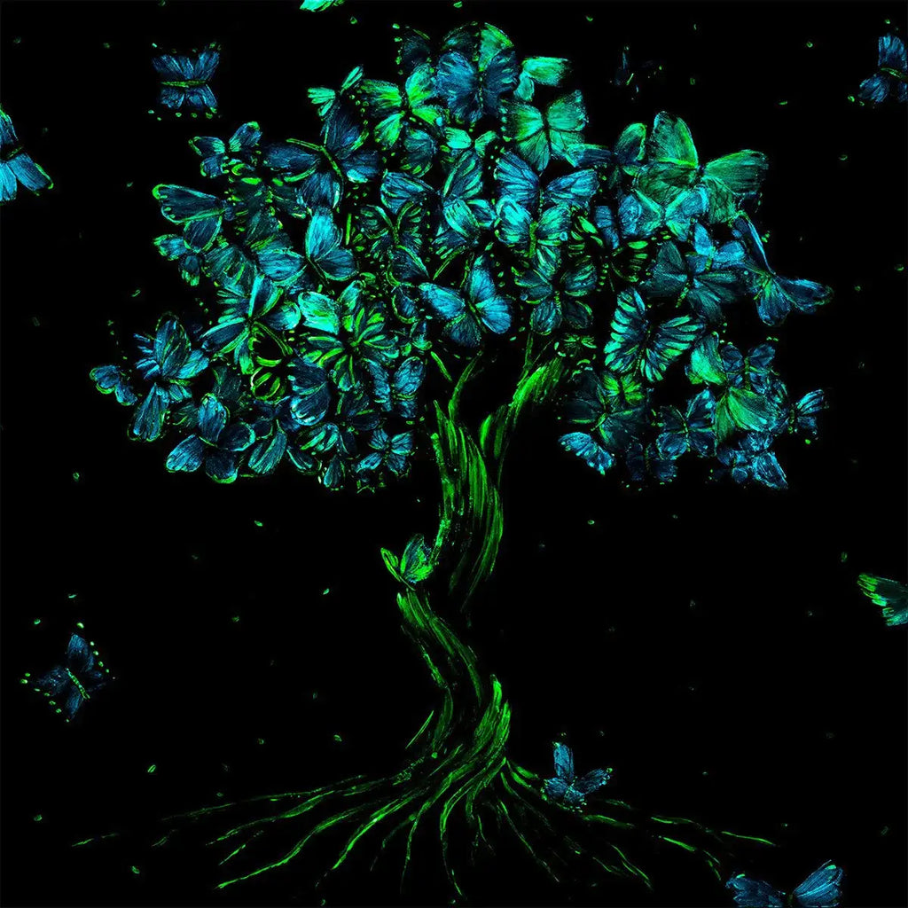 Butterfly Effect - Original - SOLD by artist Becky Smith - Wyecliffe Galleries