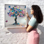 Butterfly Effect - Original - SOLD by artist Becky Smith - Wyecliffe Galleries