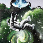 Cancer - Original - SOLD by artist Becky Smith - Wyecliffe Galleries