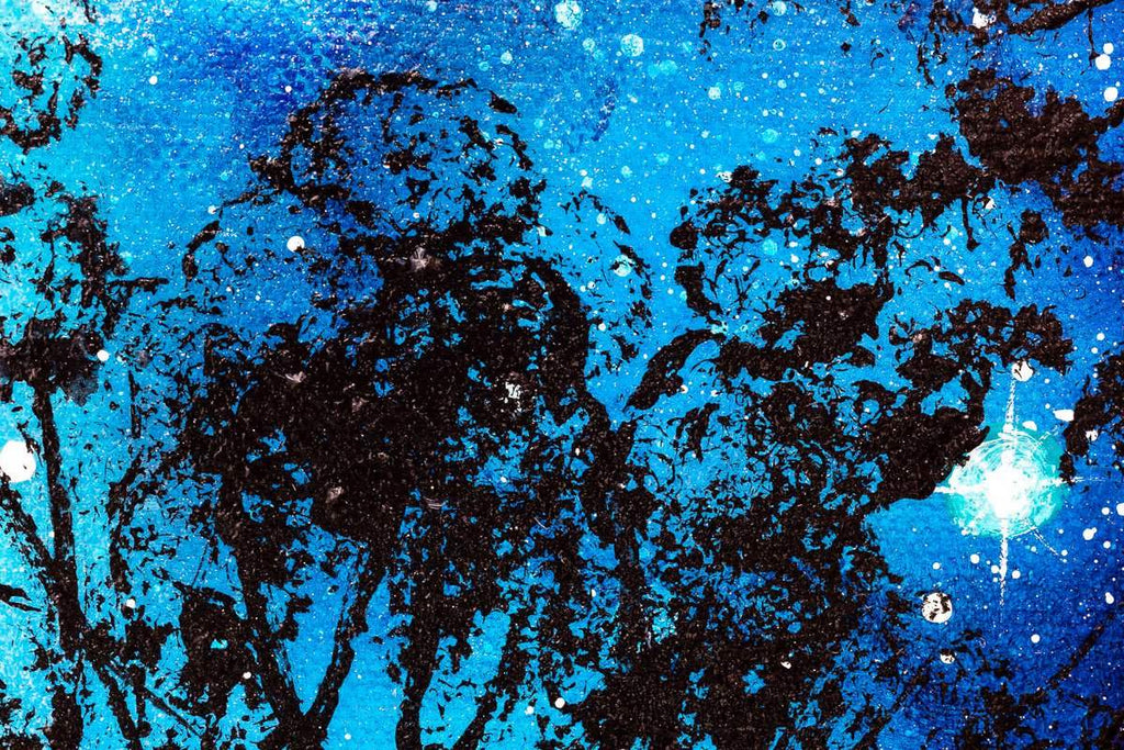 Carrying You to the Galaxy - Original - SOLD by artist Becky Smith - Wyecliffe Galleries