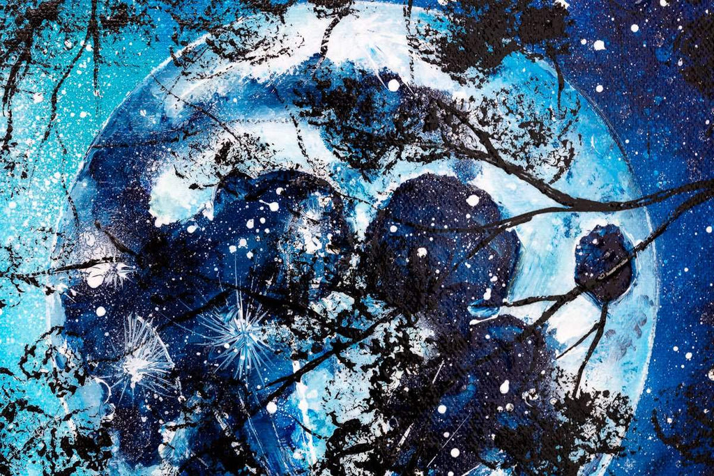 Carrying You to the Galaxy - Original - SOLD by artist Becky Smith - Wyecliffe Galleries