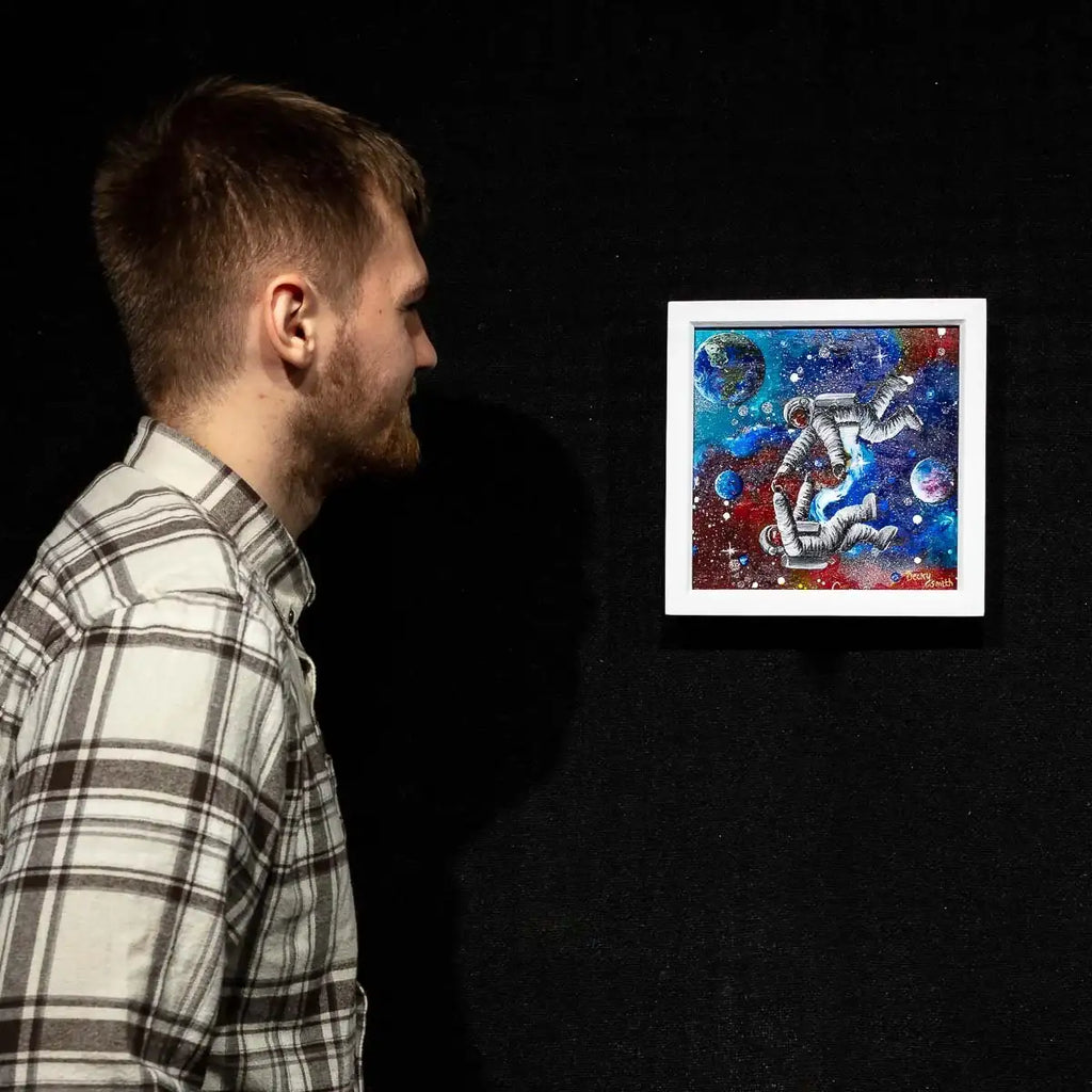 Catch Me As I Fall - Original - SOLD by artist Becky Smith - Wyecliffe Galleries