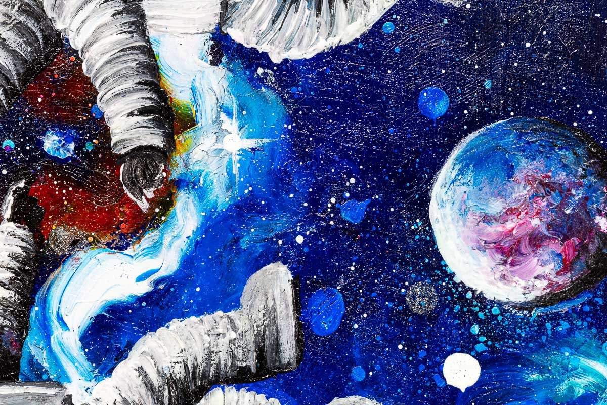 Catch Me As I Fall - Original - SOLD by artist Becky Smith - Wyecliffe Galleries