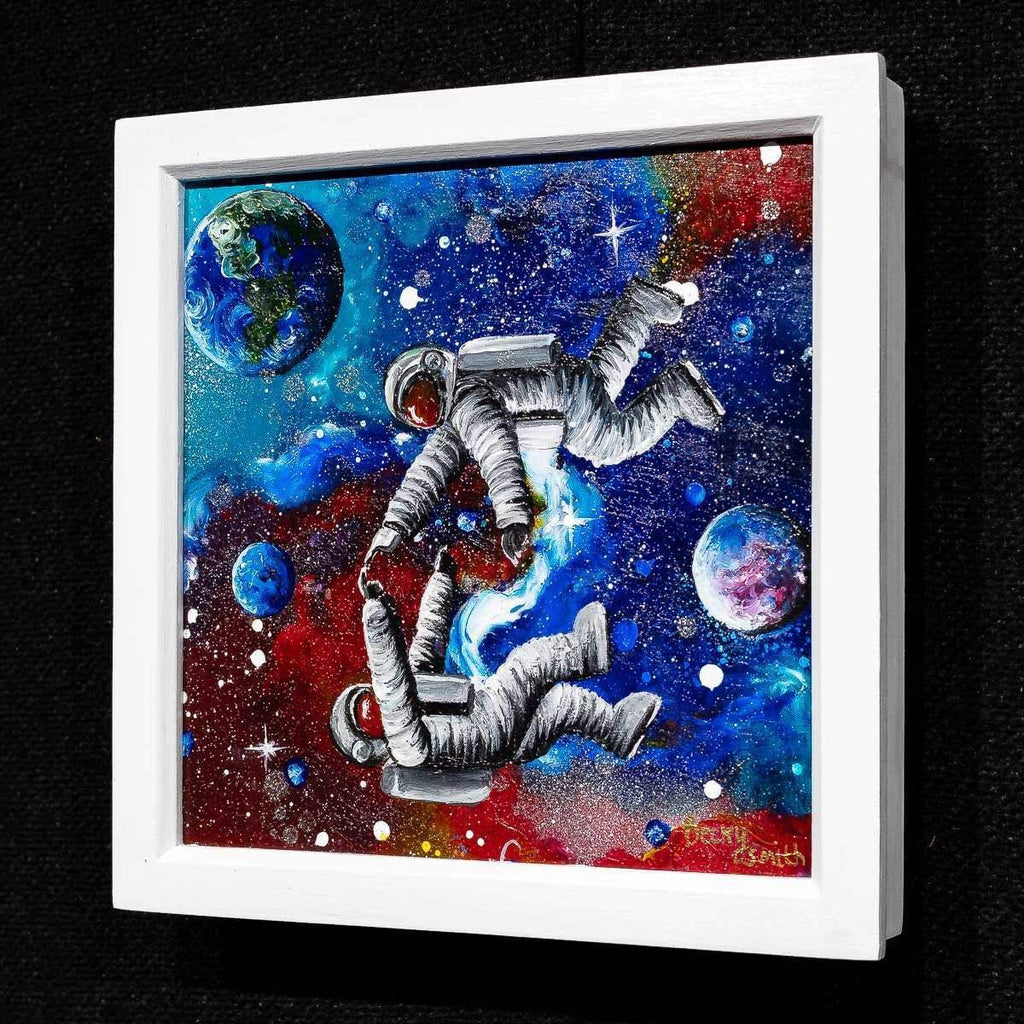 Catch Me As I Fall - Original - SOLD by artist Becky Smith - Wyecliffe Galleries