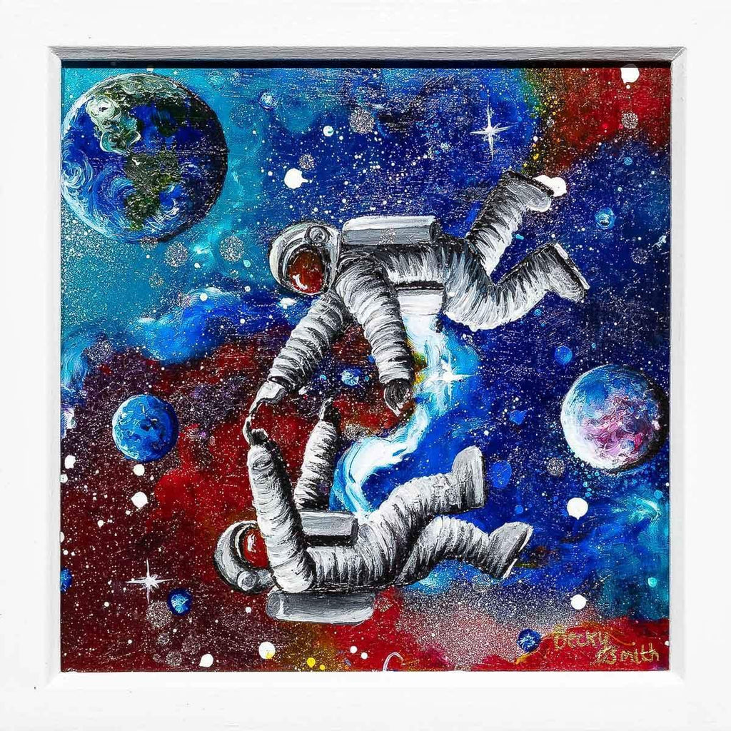 Catch Me As I Fall - Original - SOLD by artist Becky Smith - Wyecliffe Galleries