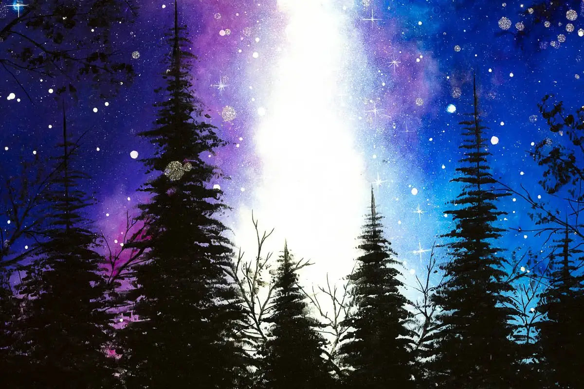 Celestial Spaces - Original - SOLD by artist Becky Smith - Wyecliffe Galleries
