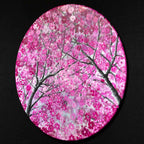 Cherry Blossom in Bloom - Original - SOLD by artist Becky Smith - Wyecliffe Galleries