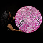 Cherry Blossom in Bloom - Original - SOLD by artist Becky Smith - Wyecliffe Galleries