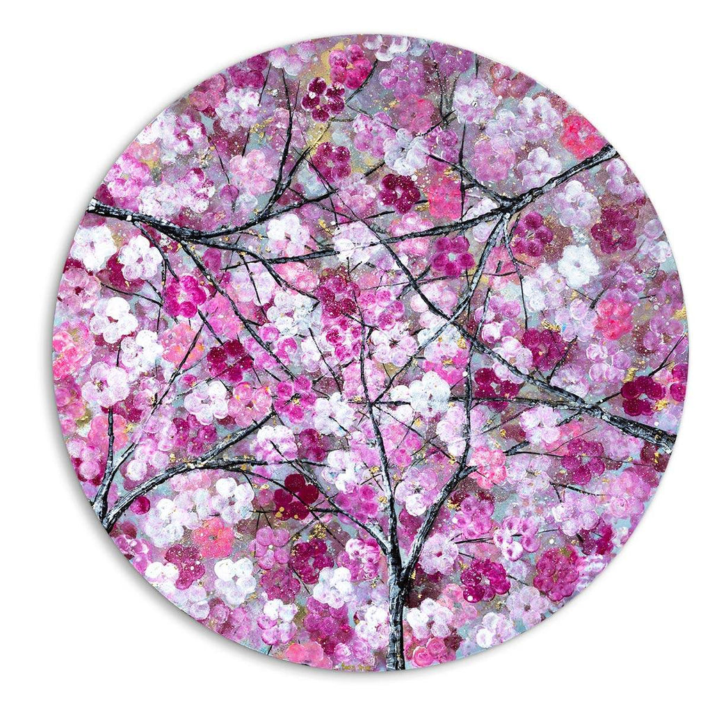 Cherry Tree Blossom - Original - SOLD by artist Becky Smith - Wyecliffe Galleries