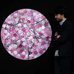 Cherry Tree Blossom - Original - SOLD by artist Becky Smith - Wyecliffe Galleries