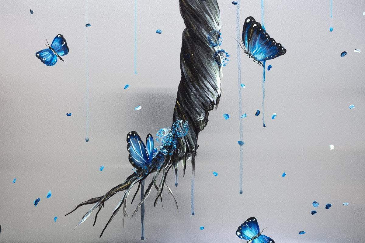 Chrysalis - Original - SOLD by artist Becky Smith - Wyecliffe Galleries