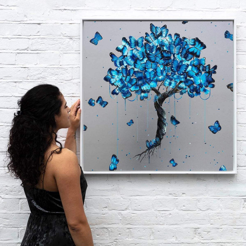 Chrysalis - Original - SOLD by artist Becky Smith - Wyecliffe Galleries