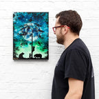 Climbing To The Moon - Original - SOLD by artist Becky Smith - Wyecliffe Galleries