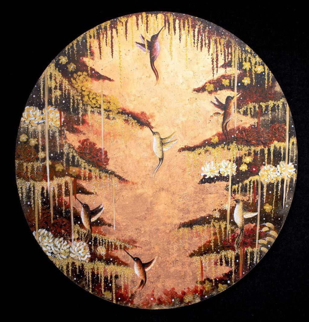 Copper Dawn - Original - SOLD by artist Becky Smith - Wyecliffe Galleries