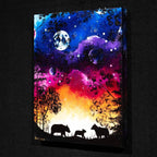 Cosmic Love - Original - SOLD by artist Becky Smith - Wyecliffe Galleries