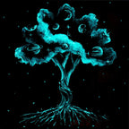 Cosmic Nights - Original - SOLD by artist Becky Smith - Wyecliffe Galleries