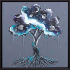 Cosmic Nights - Original - SOLD by artist Becky Smith - Wyecliffe Galleries