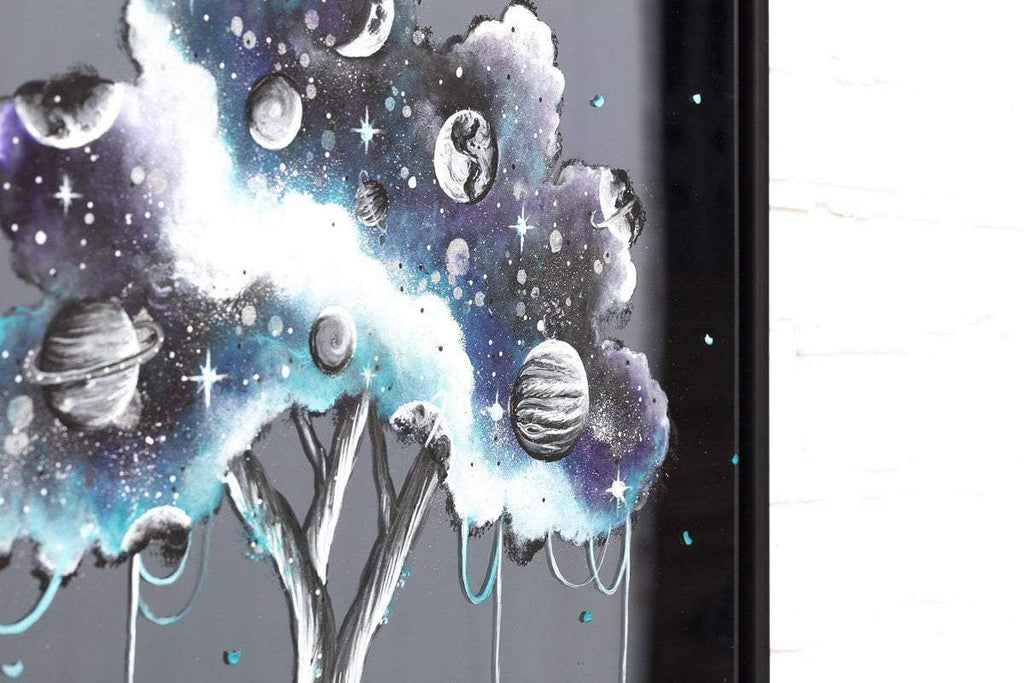 Cosmic Nights - Original - SOLD by artist Becky Smith - Wyecliffe Galleries