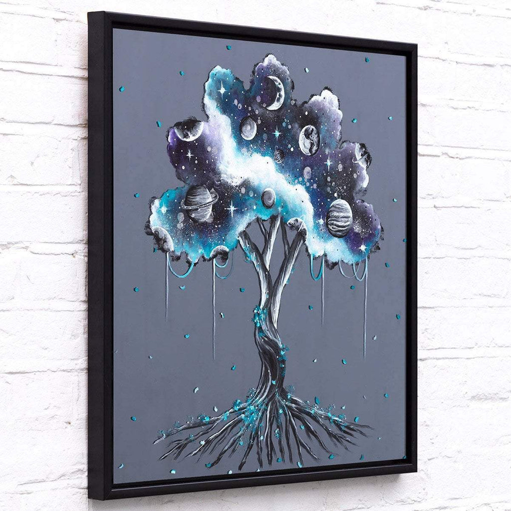 Cosmic Nights - Original - SOLD by artist Becky Smith - Wyecliffe Galleries